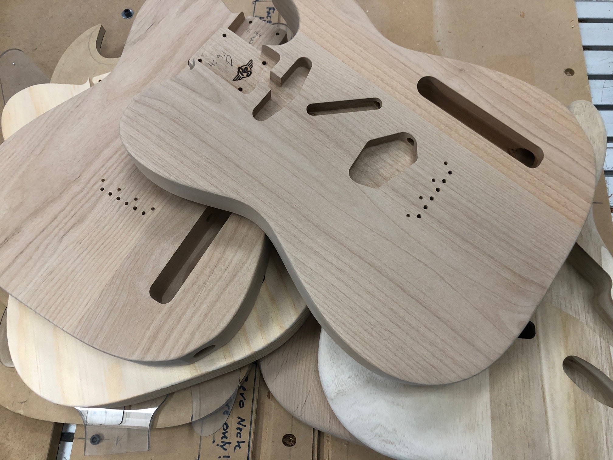 Ready To Ship Guitar Bodies