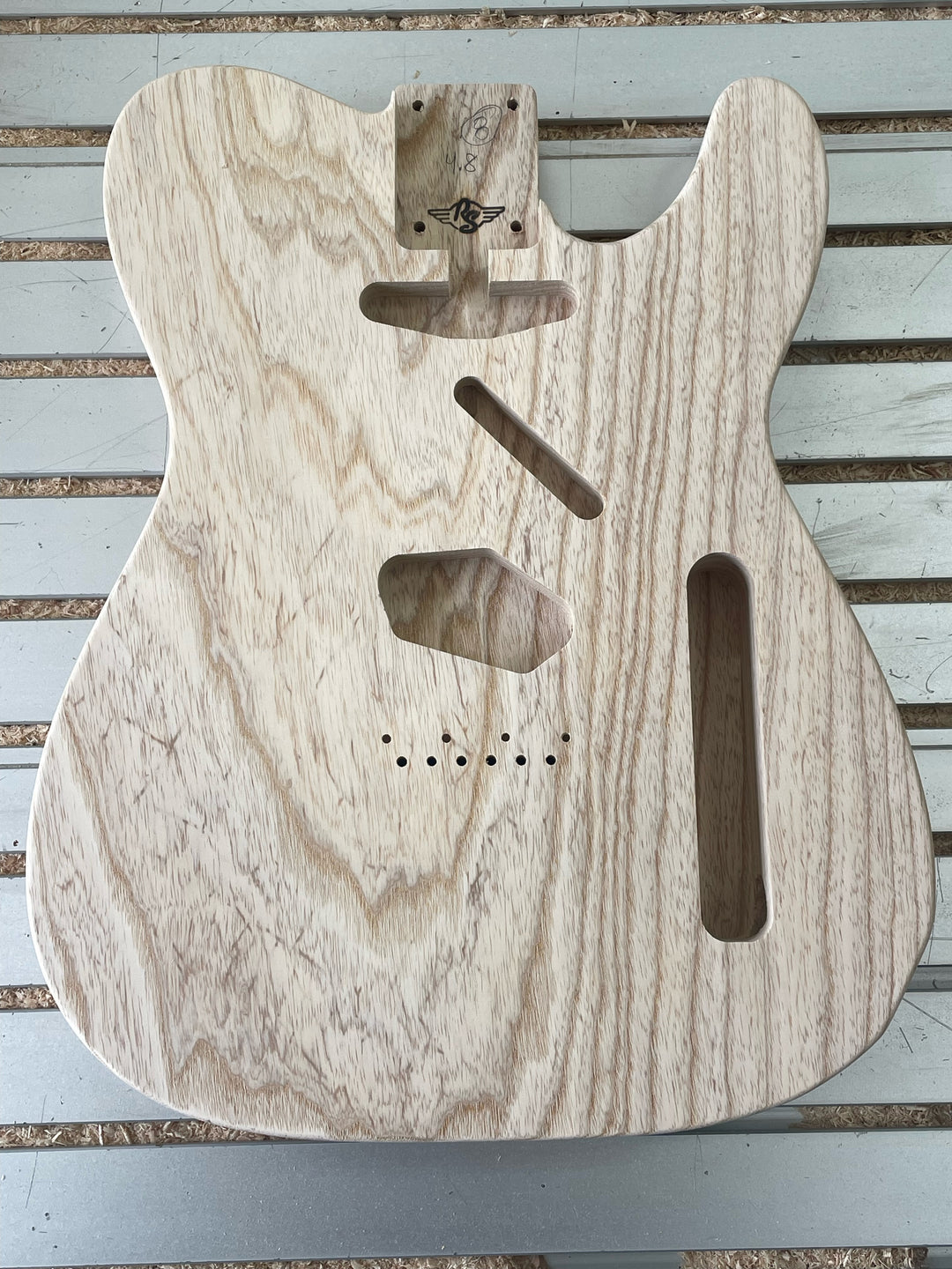 Swamp Ash '54 Tele Body #8