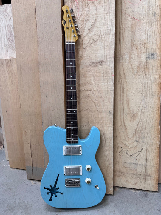 RetroBoy - Satin Daphne Blue