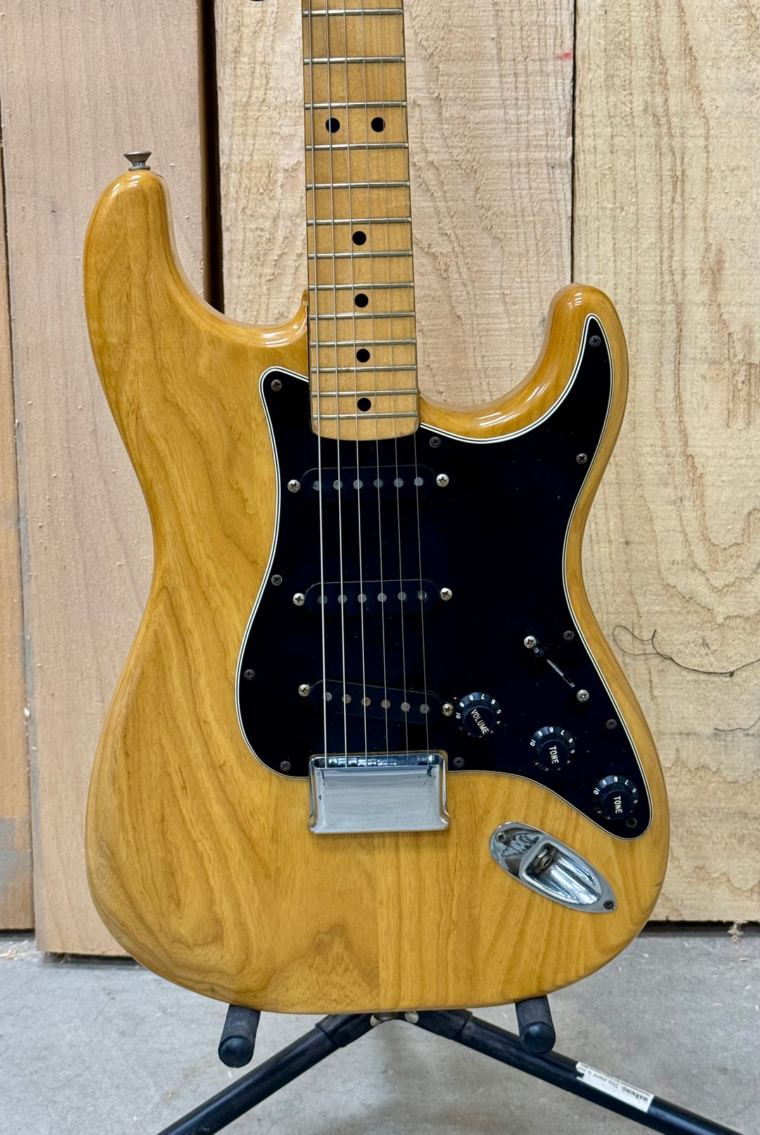 1977 Fender Stratocaster - Natural