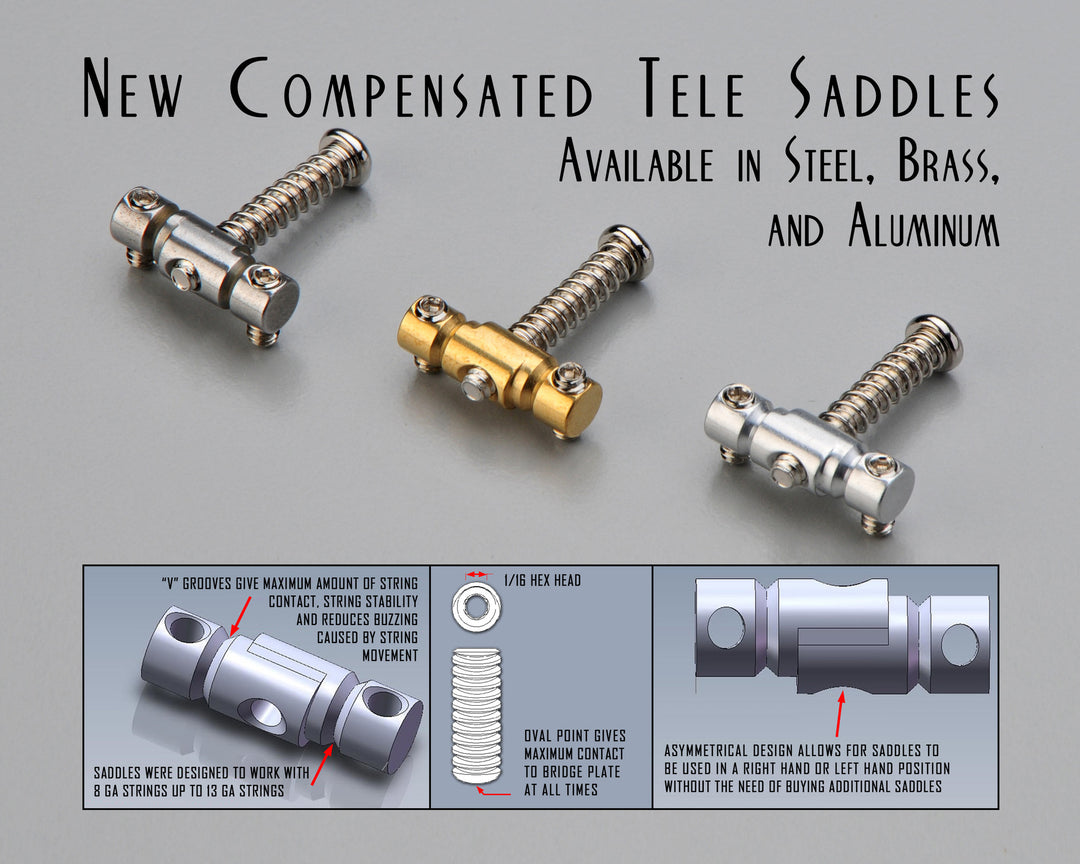 RS Compensated Tele Saddles